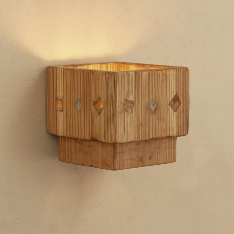 Wood Sconce