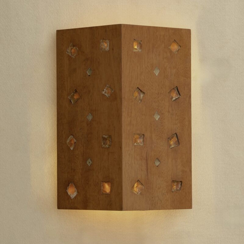 Wood Sconce
